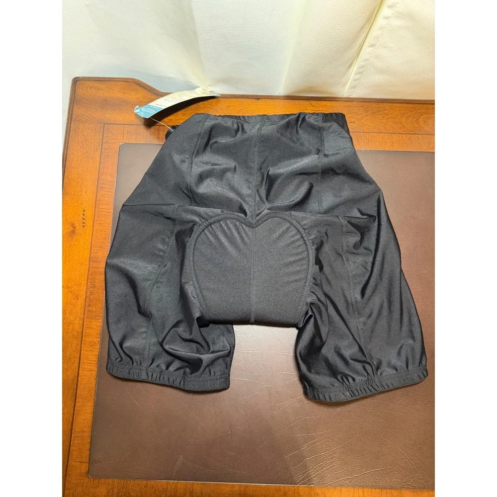 InSport Mens Cycle Shorts Black Padded Biking Shorts XL NWT 69252